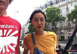 Chinese Asian June Liu Creampie - SpicyGum Fucks American Suppliant all over Paris x Jay Bank Hand-outs