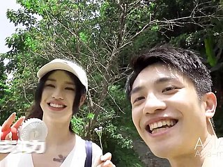Trailer- Primeira vez acampamento especial Ep3- Qing Jiao- MTVQ19-EP3- Melhor vídeo pornô da Ásia Way-out